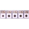Image 1 : Lot of (5) Ancient Roman Empire Coins NGC Certified