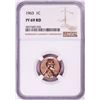 Image 1 : 1963 Proof Lincoln Memorial Cent Coin NGC PF69RD