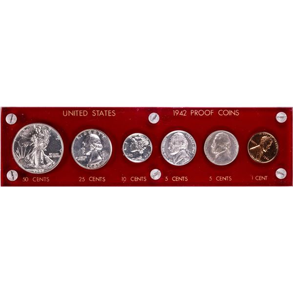 1942 (6) Coin Proof Set