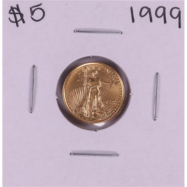 1999 $5 American Gold Eagle Coin
