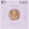 Image 1 : 2005 $5 American Gold Eagle Coin
