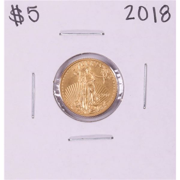 2018 $5 American Gold Eagle Coin