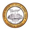 Image 2 : .999 Silver Flamingo Laughlin Nevada $10 Casino Limited Edition Gaming Token