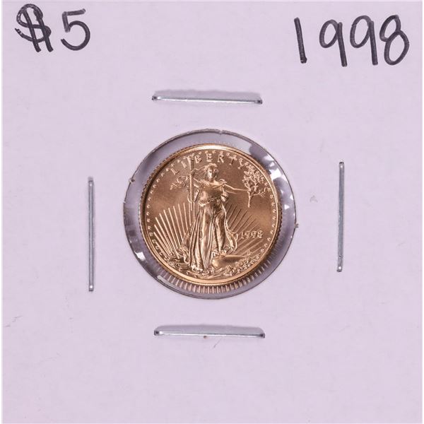 1998 $5 American Gold Eagle Coin