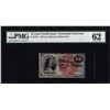 Image 1 : 1863 Fourth Issue Fifteen Cents Fractional Currency Note Fr.1271 PMG Uncirculated 62
