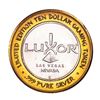 Image 2 : .999 Fine Silver Luxor Las Vegas, Nevada $10 Limited Edition Gaming Token