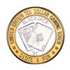 Image 1 : .999 Fine Silver Slots A Fun Casino Las Vegas, NV $10 Limited Edition Gaming Token