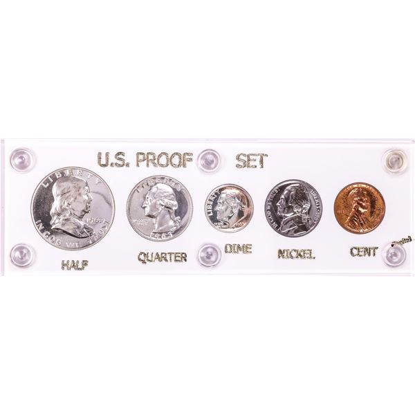 1963 (5) Coin Proof Set