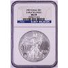 Image 1 : 2007 $1 American Silver Eagle Coin NGC MS69 Early Releases