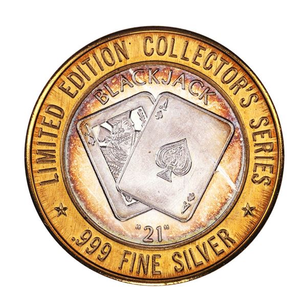 .999 Fine Silver Casino St. Charles Riverfront $10 Limited Edition Gaming Token