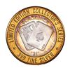 Image 1 : .999 Fine Silver Casino St. Charles Riverfront $10 Limited Edition Gaming Token