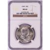 Image 1 : 1949 Franklin Half Dollar Coin NGC MS64