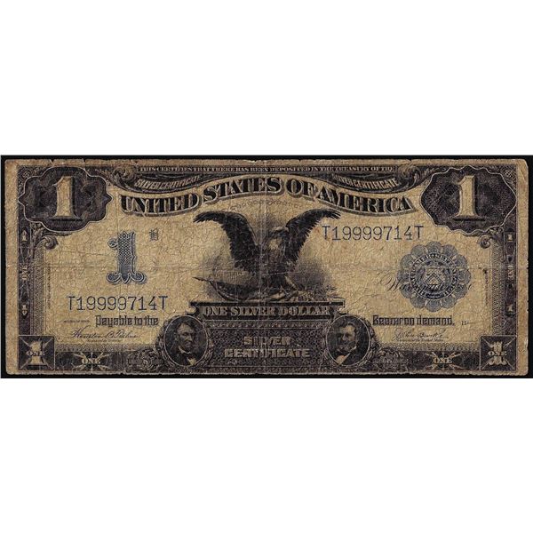 1899 $1 Black Eagle Silver Certificate Note