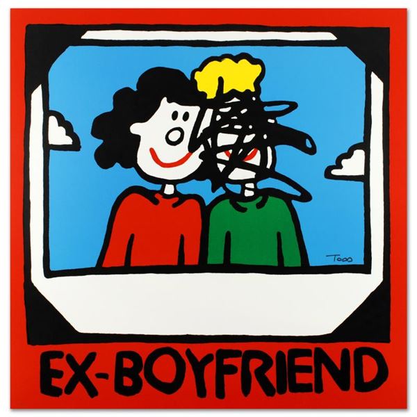 Todd Goldman "Ex-Boyfriend" Limited Edition Lithograph On Paper