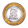 Image 1 : .999 Silver Pioneer Hotel & Gambling Hall $10 Casino Limited Edition Gaming Token