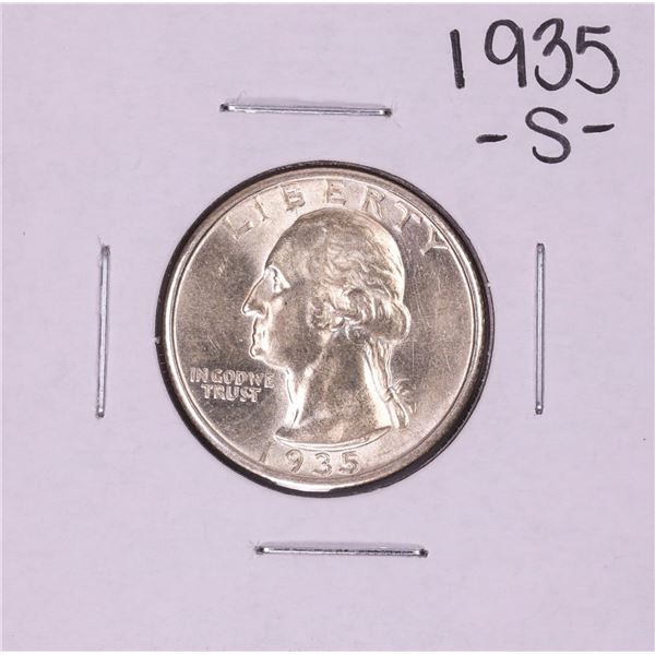 1935-S Washington Quarter Coin