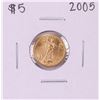 Image 1 : 2005 $5 American Gold Eagle Coin