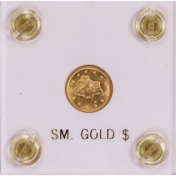 1851 $1 Type 1 Liberty Head Gold Dollar Coin