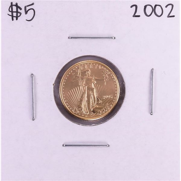 2002 $5 American Gold Eagle Coin