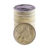 Image 2 : Roll of (20) Brilliant Uncirculated 1922 $1 Peace Silver Dollar Coins