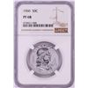 Image 1 : 1960 Proof Franklin Half Dollar Coin NGC PF68