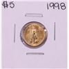 Image 1 : 1998 $5 American Gold Eagle Coin