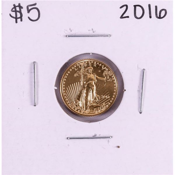 2016 $5 American Gold Eagle Coin