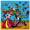 Image 1 : Romero Britto "I Love You" Limited Edition Giclee On Canvas