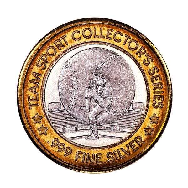 .999 Fine Silver Station Casino St Charles Missouri $10 Limited Edition Gaming Token