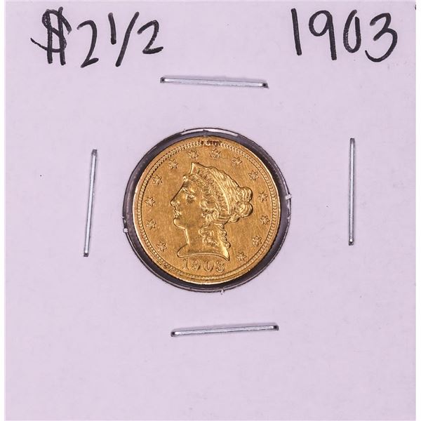 1903 $2 1/2 Liberty Head Quarter Eagle Gold Coin