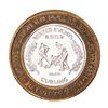 Image 1 : .999 Silver Las Vegas Club Nevada $10 Casino Limited Edition Gaming Token