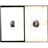 Image 1 : Lot of (2) 1800's Vignette from Original Proof Plates
