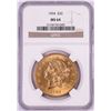 Image 1 : 1904 $20 Liberty Head Double Eagle Gold Coin NGC MS64