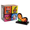 Image 3 : Romero Britto"For You Ii" Hand Signed Limited Edition Sculpture