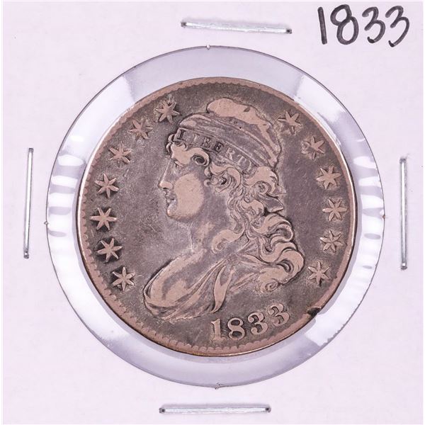1833 Capped Bust Half Dollar Coin