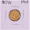 Image 1 : 1913 $2 1/2 Indian Head Quarter Eagle Gold Coin