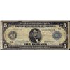 Image 1 : 1914 $5 Federal Reserve Bank Note Chicago
