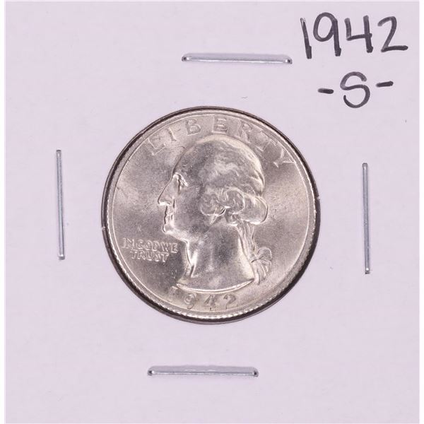 1942-S Washington Quarter Coin