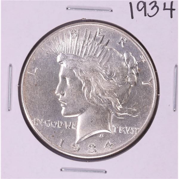 1934 $1 Peace Silver Dollar Coin