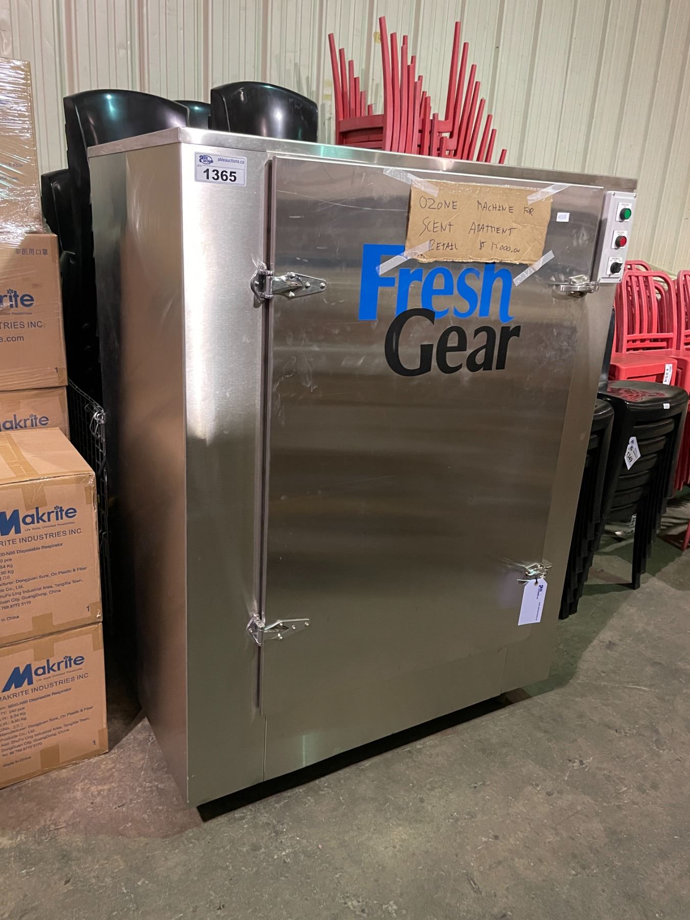 Fresh Gear Cyclone Machine FRESH GEAR SINGLE DOOR STAINLESS STEEL MOBILE ELECTRIC COMMERCIAL GEAR ...