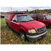 Image 2 : 2000 FORD F-150, 2DR, REGULAR CAB PU, RED, VIN#2FT2F1725YCA16668