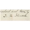 Image 2 : John Quincy Adams and Henry Clay Document Signed