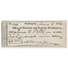 Image 1 : James K. Polk Signed Check