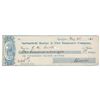 Image 1 : Abraham Lincoln Signed Check