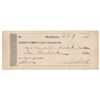 Image 1 : James A. Garfield Signed Check