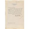 Image 2 : Woodrow Wilson (2) Autograph and Typed Letters Signed as President