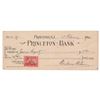 Image 1 : Woodrow Wilson Signed Check