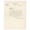 Image 1 : Franklin D. Roosevelt Typed Letter Signed