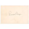 Image 1 : Ronald Reagan Signature