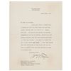Image 1 : William H. Taft Typed Letter Signed
